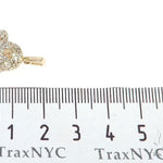 14K Yellow Gold Custom Made Hat Pendant 65286 - Image 6