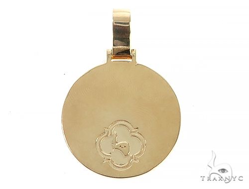 14K Yellow Gold Small Custom Steelers Pendant 65227 - Image 3