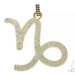 14K Yellow Gold Custom Symbol Pendant 66011 - Image 1