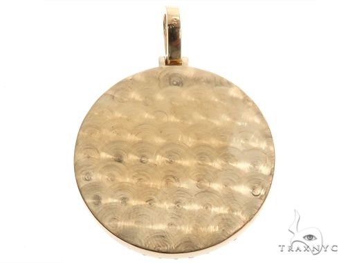 14K Gold Customizable Photo Pendant 1 inch  64624 - Image 3