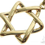 14K Gold David Star Pendant 65940 - Image 3