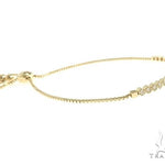 14K Yellow Gold Diamond Bolo Bracelet 66126 - Image 3