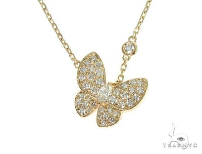 Butterfly Diamond Necklace 66215 - Image 1