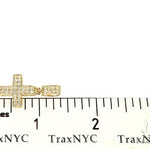 14K Gold Diamond Cross Pendant 65954 - Image 6