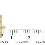 14K Gold Diamond Cross Pendant 65954 - Image 7