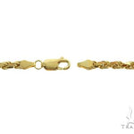 14K Yellow Gold Diamond Cut Solid Rope Link Chain 22 Inches 3.5mm   66298 - Image 4