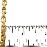 14K Yellow Gold Diamond Cut Solid Anchor Cable Link 22 Inches 6mm   68326 - Image 5