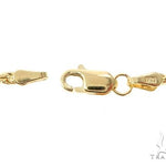 14k Yellow Gold Diamond Cut Solid Rope Chain 22 Inches 2.4mm 65922 - Image 5