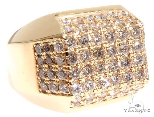 14K Yellow Gold Diamond Ring 63967 - Image 1
