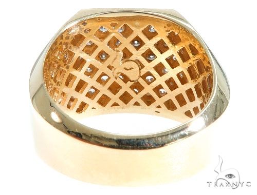 14K Yellow Gold Diamond Ring 63967 - Image 5