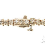 14K Yellow Gold Diamond Tennis Bracelet 65297 - Image 3