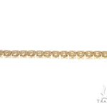 14K Yellow Gold Diamond Tennis Chain 22 Inches 2mm   65776 - Image 5