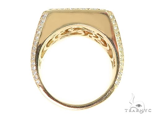 14K Yellow Gold Diamond TraxNYC Ring 66092 - Image 6