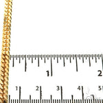 14k Yellow Gold Double Curb Link 22 inches 4.6mm 67793 - Image 5