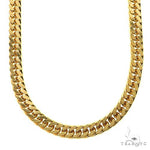 14K Yellow Gold Double Curb Link 22 inches 5.4mm   68584 - Image 1