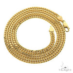 14K Yellow Gold Double Curb Link 22 inches 5.4mm   68584 - Image 3