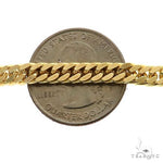 14K Yellow Gold Double Curb Link 22 inches 5.4mm   68584 - Image 5