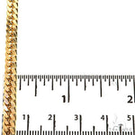 14K Yellow Gold Double Curb Link 22 inches 5.4mm   68584 - Image 6