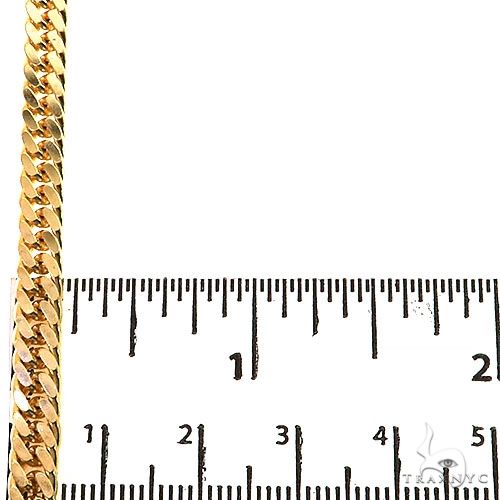 14K Yellow Gold Double Curb Link 22 inches 5.4mm   68584 - Image 6