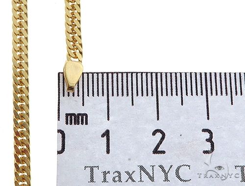 14k Yellow Gold Double Curb Link Chain 24 inches 3.5mm 65197 - Image 6
