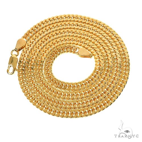 14k Yellow Gold Double Curb Link  24 inches 4.6mm 67285 - Image 3