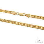 14k Yellow Gold Double Curb Link  24 inches 4.6mm 67285 - Image 2