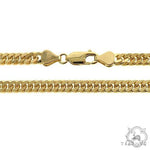 14K Yellow Gold Double Curb Link Chain 24 inches 5.4mm   67286 - Image 4