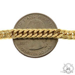 14K Yellow Gold Double Curb Link Chain 24 inches 6.3mm   67287 - Image 5