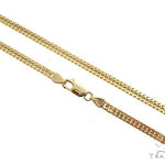 14k Yellow Gold Double Curb Link Chain 26 inches 3.5mm 65198 - Image 1