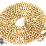 14K Yellow Gold Franco Chain 20 Inches, 1mm  33191 - Image 4