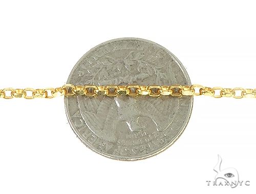 14K Yellow Gold Gabbie Dimond Name Pendant 65868 - Image 6