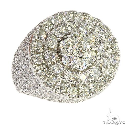 14K Yellow Gold Heavy Mayan Pinky Ring 62575 - Image 1