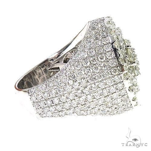 14K Yellow Gold Heavy Mayan Pinky Ring 62575 - Image 4