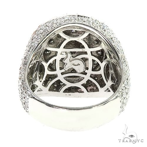 14K Yellow Gold Heavy Mayan Pinky Ring 62575 - Image 5