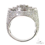 14K Yellow Gold Heavy Mayan Pinky Ring 62575 - Image 6