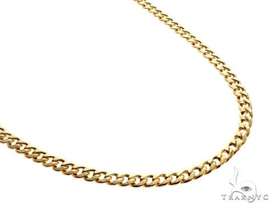 TraxNYC's Best Buy 14k Yellow Gold Hollow Cuban Curb Link Chain 26 Inches 6mm 64065 - Image 1