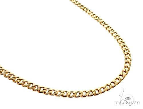 TraxNYC's Best Buy 14k Yellow Gold Hollow Cuban Curb Link Chain 26 Inches 6mm 64065 - Image 1