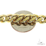 14k Yellow Gold Hollow Miami Cuban Link Chain 26 Inches 9mm 63999 - Image 5
