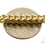 14k Yellow Gold Hollow Franco Link Chain 24 Inches 5mm 63097 - Image 3