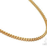 14K Yellow Gold Hollow Franco Link Chain 30 Inches 2.8mm   64435 - Image 2