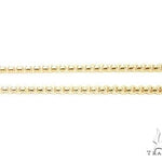 14K Yellow Gold Hollow Round Box  Link Chain 1.5mm  22 Inches 70575 - Image 2