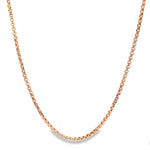14K Yellow Gold Hollow Round Box Link Chain 20 Inches 1.8mm 70613 - Image 4