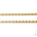 14k Yellow Gold Hollow Round Box Link Chain 22 Inches 3mm 63932 - Image 2