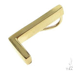 14K Yellow Gold L Initial Pendant 66121 - Image 4