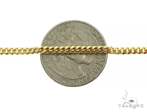 14K Yellow Gold Miami Cuban Link Bracelet 8 Inches 2.6mm   66036 - Image 5