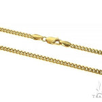 14K Yellow Gold Miami Cuban Link Chain 24 Inches 2.6mm   66038 - Image 2