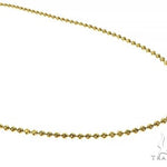 14K Yellow Gold Moon Cut Link Chain 20 Inches 2mm   66031 - Image 1