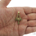 14K Yellow Gold TraxNYC's Mystique Ankh Cross Crucifix 57203 - Image 5
