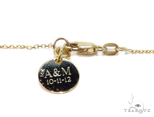 14K Yellow Gold Necklace 37505 - Image 6