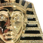 Diamond Pharaoh King Tut Pendant 63238 - Image 3